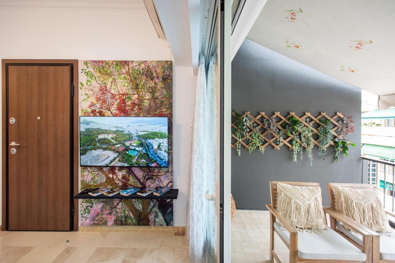 Blue Ark Boho Stay At Acropolis Athen Eksteriør billede