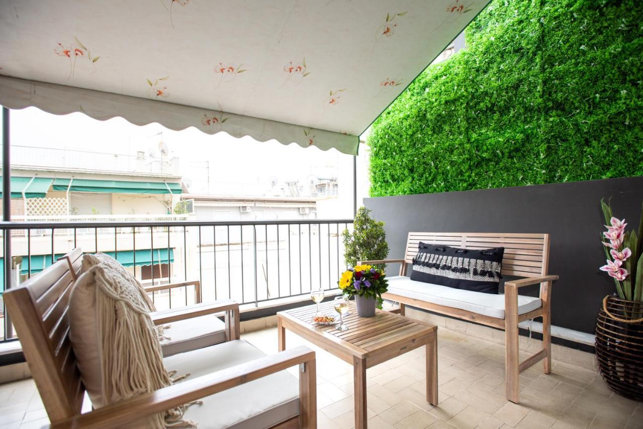 Blue Ark Boho Stay At Acropolis Athen Eksteriør billede